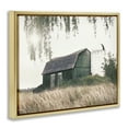 thumbnail image 4 of Stupell Industries Green Rustic Barn Landscape Photography Gold Floater Framed Canvas Art Print Wall Art, 21 x 17, 4 of 10