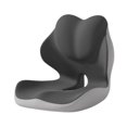 thumbnail image 4 of Cojín de respaldo ergonómico de espuma viscoelástica para silla de juegos, oficina y hogar. Gris oscuro claro, 4 of 9
