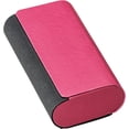thumbnail image 1 of Funda doble para gafas Meigan, carcasa rígida de aluminio, color rosa, 1 of 7