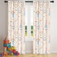 thumbnail image 5 of Blackout Kids Curtains,Minimalist Princess Pattern Childrens Insulated Curtains Set Of 2,Bedroom Essentials,Toddler Room Decor 42"x84", 5 of 5