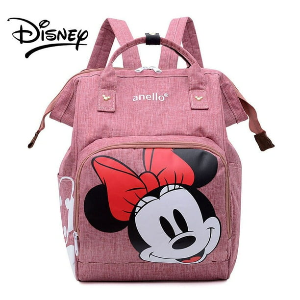 Disney 2022 Mommy Bag Multi function Mickey Mouse Diaper Bag Backpack Fashion Large Capacity Baby Bags Travel Bag For Stroller Gao Jinjia LED Walmart en linea