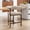 Linen, variant on Primy Counter Height Bar Stool with Padded Arms, Modern Fabric Upholstered Dining Room Barstools Kitchen Island Armchair with Footrest+Curved Backrest