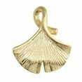 thumbnail image 5 of QQTDFG Ginkgo Biloba Leaf 925 Sterling Silver Charm Pendant A2922-Silver, no extra plating-Small - 10 x 8mm-3 pieces, 5 of 8