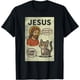thumbnail image 1 of Camiseta vintage con diseño de gato Said Jesus I Saw That Meme, 1 of 2
