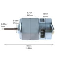 thumbnail image 3 of Heavy Duty Metal Rotary Motor For 21V Cordless Grass Trimmer 7500RPM Speed 600W Gardening Tool Lawnmower Accessories, 3 of 8