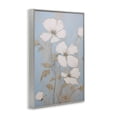 thumbnail image 4 of Stupell Industries White Petal Flowers Botanical & Floral Painting Gray Framed Art Print Wall Art, 12 x 18, 4 of 10