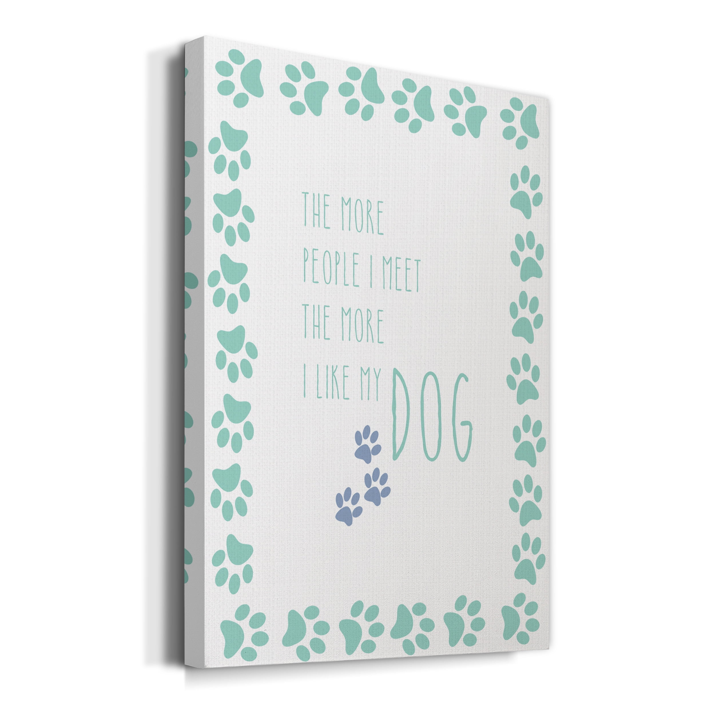 My Dog Premium Gallery Wrapped Canvas - Ready to Hang - 8 x 12
