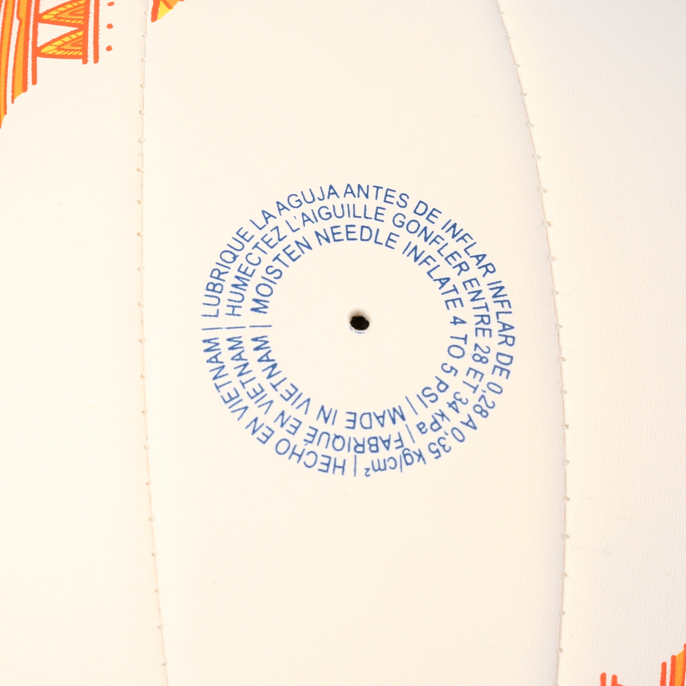 Wilson AVP Modern Volleyball - Orange/White