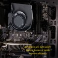 thumbnail image 3 of Ventilador GPU Para CPU De Computadora Portátil, Ventilador De Enfriamiento GPU Para CPU, Pequeño, De 4 Pines, Fácil De Quitar, Mejora La Eficiencia, Reemplazo De Metal Y ABS, 3 of 7