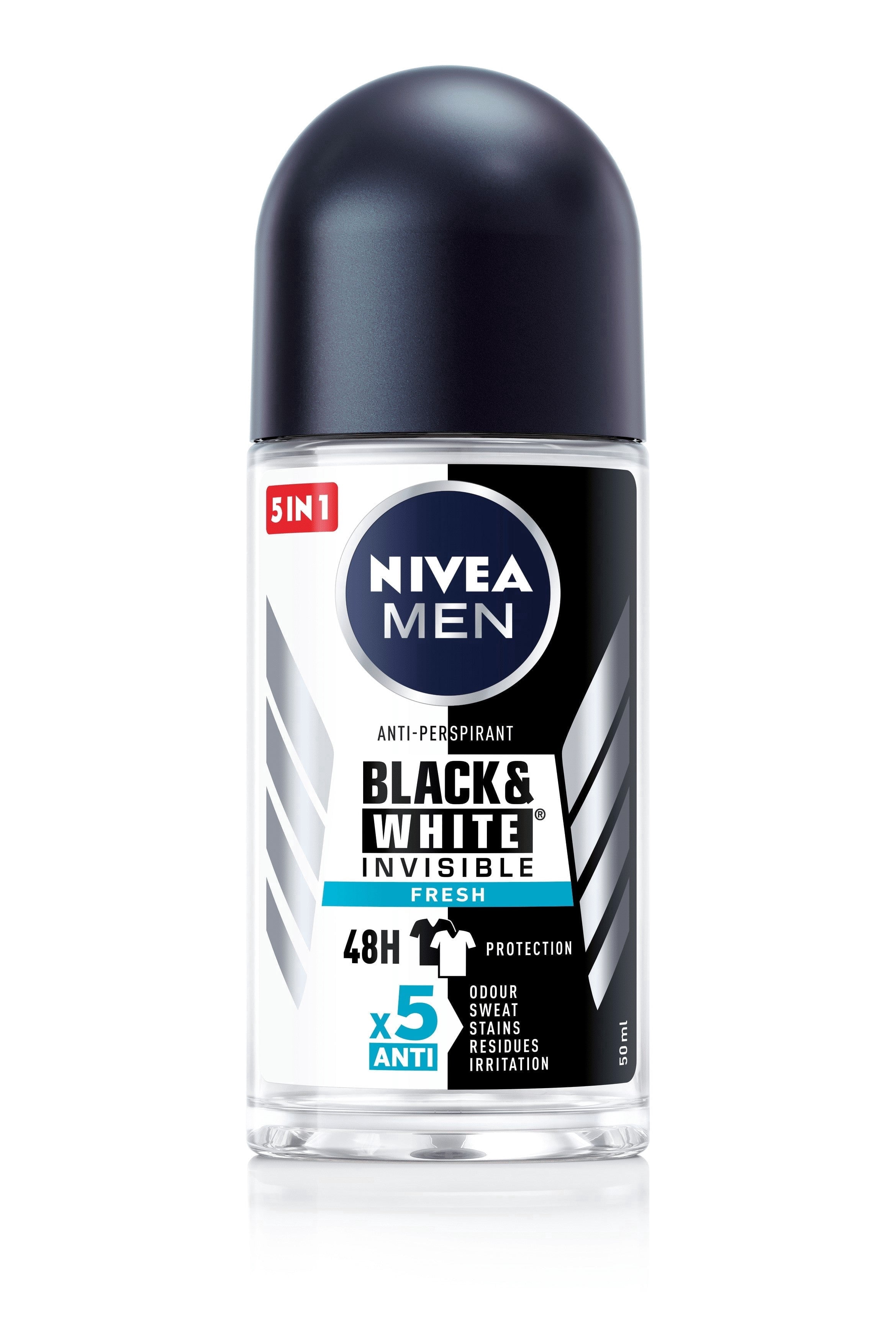 NIVEA Men Black & White Invisible Spray Deodorant, 150ml, Anti