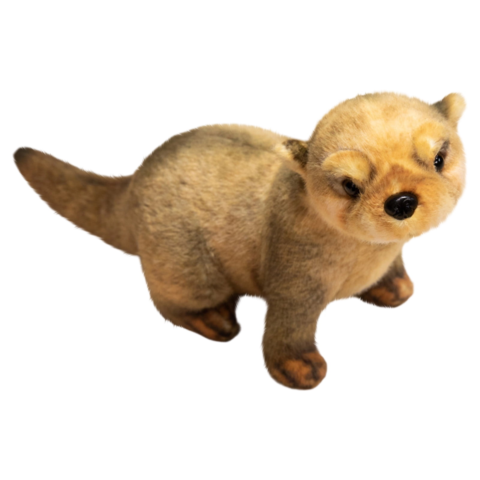 14.96Inch Cute Ferret Stuffed Animals Plush Toy, Soft Plush Throw Pillow for Birthday Christmas Valentines Day Holiday Gifts, Easter Basket Stuffers