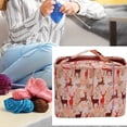 thumbnail image 4 of Bolsa de Almacenamiento de Hilo de Tela Oxford para Tejer y Crochet, para Manualidades de Bricolaje y Proyectos de Hilo, Bolsa de Almacenamiento de Herramientas de Tejido C, 4 of 5