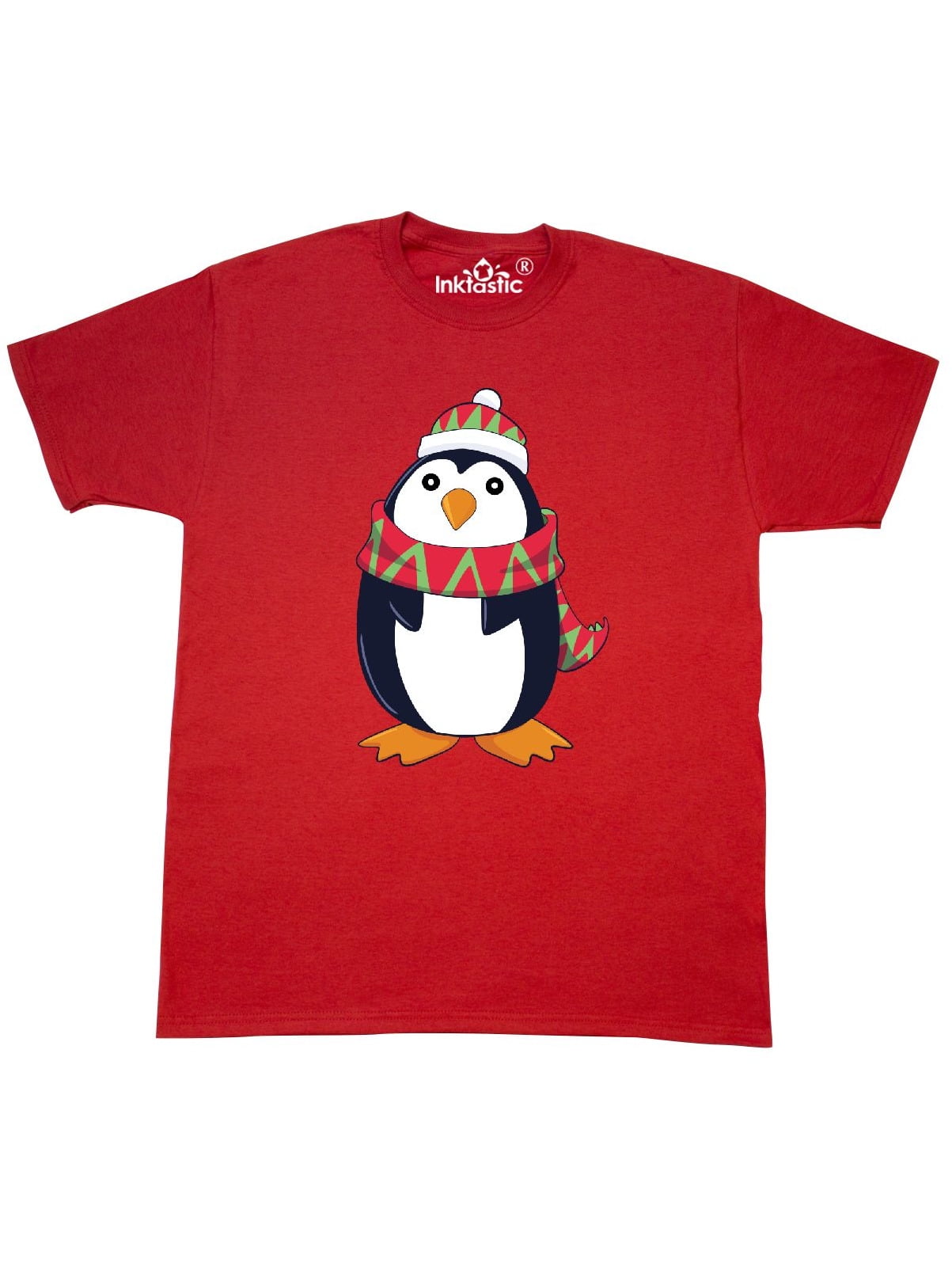 INKtastic Cuddly Christmas Penguin TShirt