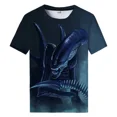 thumbnail image 5 of Summer New Alien Art 3D Print T-shirt For Men Clothing Daily Casual T-shirt Horror Alien Movie Graphic Harajuku Tops Tee Shirts, 5 of 5