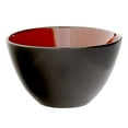 thumbnail image 4 of Gibson Soho Lounge 16 Piece Round Glaze Dinnerware Plates, Bowls, Mugs, Red, 4 of 9
