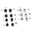 thumbnail image 4 of 7 Pair Soft Silicone Ear Tips Replacement Compatible For WF 1000XM4 WF 1000XM3 Earphones Ear Accessory, 4 of 8