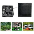 thumbnail image 1 of Pomelo Solar Powered Attic Ventilation Mounted Exhaust Vent Fan USB Plus, 1 of 8