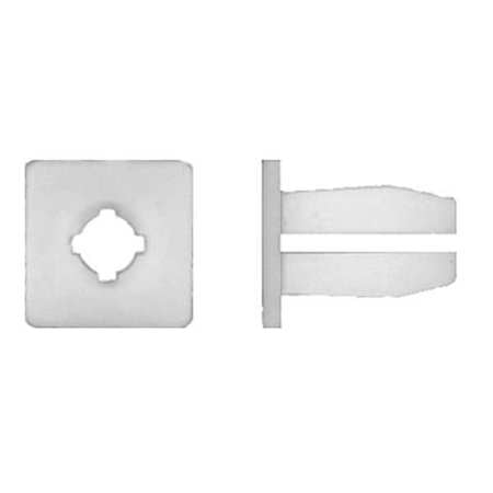 0.25' Grommet Kit - ZORO SELECT 1842PK Grommet,0.25 OD,Nylon,PK50