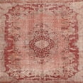 thumbnail image 1 of Ahgly Company Machine Washable Indoor Square Traditional Grapefruit Red Area Rugs, 9' Square, 1 of 7