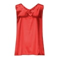 thumbnail image 4 of Bovxnpu Womens Plus Size Tops, Womens Silk Satin Tank Tops V Neck Casual Cami Sleeveless Camisole Blouses Summer Basic Tank Shirt S, 4 of 5