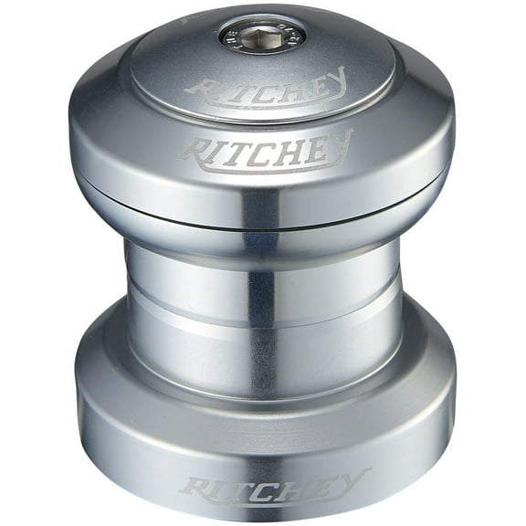 Ritchey Classic Headset - Exernal, 1-1/8", Threadless, EC34/28.6-EC34/30, Silver