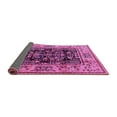 thumbnail image 2 of Ahgly Company Indoor Round Oriental Pink Industrial Area Rugs, 7' Round, 2 of 4
