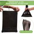 thumbnail image 5 of QUETOi 18 rollos de bolsas para excrementos de perro, bolsa impermeable para excrementos de perro, bolsa de basura para perros, color negro, 5 of 5