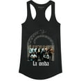thumbnail image 3 of ShirtBANC Womens Lifes A Risk Racerback Vatos Locos Culture La Onda Tank Top, 3 of 4