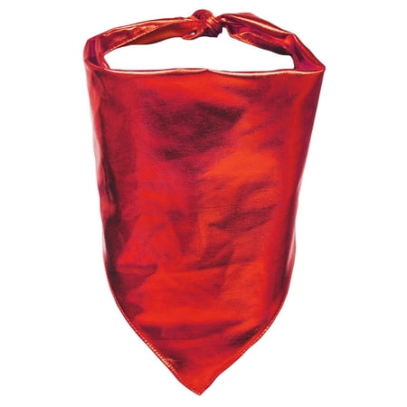 Petitebelle Bling Single Color Pet Bandana (Red Small)