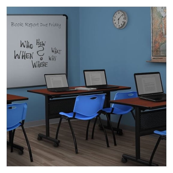 'M' Stack Chair (40 pack)- Blue