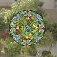 thumbnail image 4 of RADIANCE Goods Tiffany-Glass Victorian Window Panel 20", 4 of 4