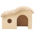 thumbnail image 1 of Escondite de Hámster de Madera, Cabaña para Dormir de Animales Pequeños, Juguete de Jaula, Decoración Del Hábitat de Hámster para Hámsteres, Animales, 1 of 9