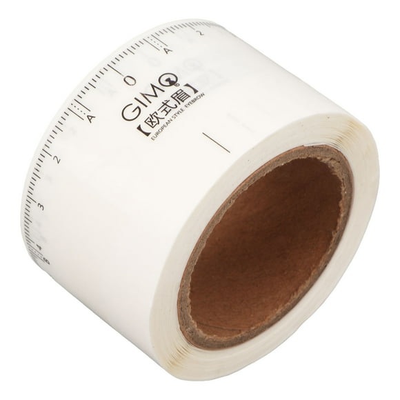 Regla para plantillas de cejas, 50 piezas Regla para plantillas de cejas adhesivas Plantillas adhesivas para cejas Plantilla para cejas de ingeniería de precisión