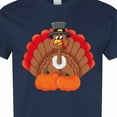 thumbnail image 4 of Inktastic Thanksgiving Turkey with Pumpkin T-Shirt, 4 of 5