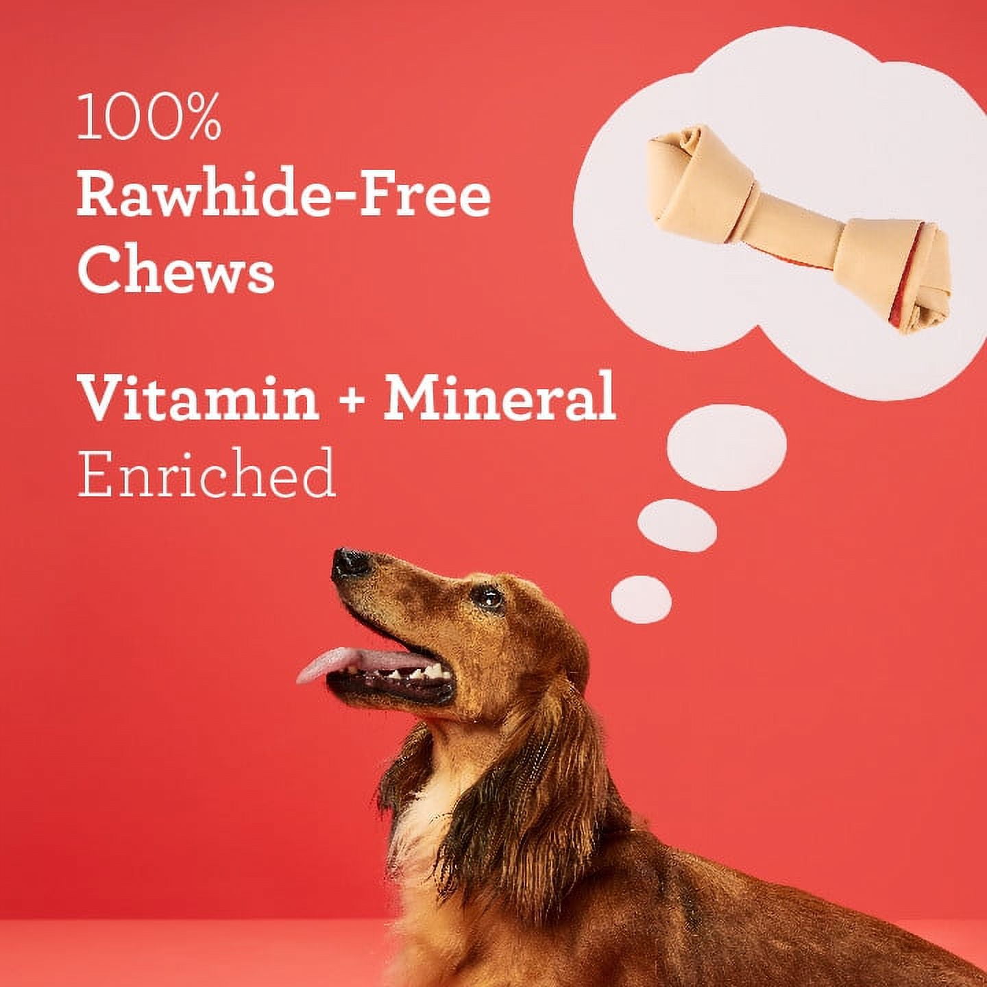 (3 pack) DreamBone Small Chews with Real Chicken, Rawhide-Free Chews for Dogs, 12 Count