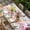 DeepPink Lavender LightPink, variant on Tulips Spring Floral Table Cloths for 8 Foot Rectangle Tables, Pastoral Flowers Butterfly Farmhouse Patio Waterproof Elastic Fitted Tablecloths, Washable Rectangular Table Cover for Camping