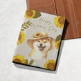 thumbnail image 5 of Happy Women's Day Shiba Inu Sunflower Vintage Proud Mom Travel Passport Wallet Shibas Dog Lovers Gifts Idea PU Leather Passport Holder Cover - 02030, 5 of 5