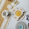 thumbnail image 3 of Estera de Mesa Redonda Manteles Individuales Tejidos Tapetes Antideslizantes para Mesa Comedor Vajilla Antideslizante Almohadillas para Tazones Posavasos para Bebidas de Cocina B, 3 of 7