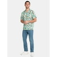 thumbnail image 2 of Mickey Mouse Men's Print Button Up Shirt with Short Sleeves, Sizes XS-5XL, 2 of 5