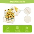 thumbnail image 2 of Sm:)e Summer Sunflowers Table Runner, Vintage Spring Summer Flower Home Kitchen Dining Decor,13 x 72 Inch, 2 of 6