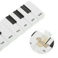 thumbnail image 3 of Unique Bargains 1 Pc Pill Case 7 Grid Piano Keys Pill Box White, 3 of 6