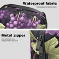 thumbnail image 4 of Grape Waterproof Oxford Cloth Hard Drive Case Organizer for Electronic Gadgets - Charger Case, Travel Organizer, Cord Organizer Travel Small, Appliance Cord Organizer - 5.9x9.44x3.14 in, 4 of 6
