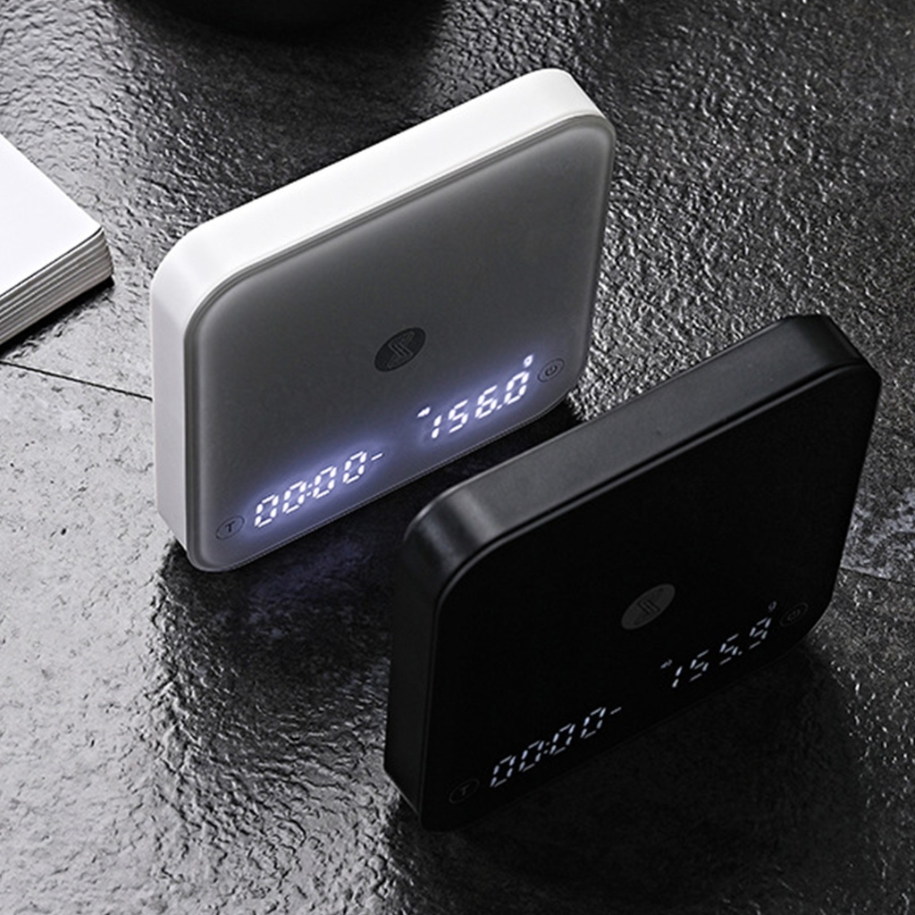 Compact Digital Scale With Timers Type C Charging 10hrs Runtimes 0.3g Minimum Weight Measurement
