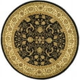 thumbnail image 4 of SAFAVIEH Lyndhurst Priscilla Traditional Bordered Runner Rug, Black/Ivory, 2'3" x 8', 4 of 5