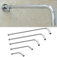 thumbnail image 6 of JINGT Stainless steel Shower Head Extension Arm Straight Angled Extra Hose Pipe Shower, 6 of 9