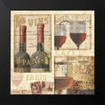 thumbnail image 2 of Pela 20x20 Black Modern Framed Museum Art Print Titled - French Cellar I, 2 of 5