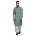 thumbnail image 1 of Atasi Kurta Pathani pour Hommes à Manches Longues Kurta Décontracté, 1 of 5