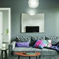 thumbnail image 5 of Eviva Sax 36 in. Polished Chrome Framed Bathroom Wall Mirror, 5 of 7