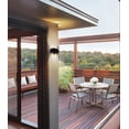 thumbnail image 3 of 4 LED Lámpara de pared para exteriores Interior y exterior Impermeable LED Luz blanca cálida Lámpara de pared Terraza Lámpara de jardín Decoración Sala de estar Dormitorio Lámpara de pared d, 3 of 5