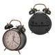 thumbnail image 5 of Reloj despertador retro Jadeshay doble campana 4 pulgadas negro Blanco, 5 of 8